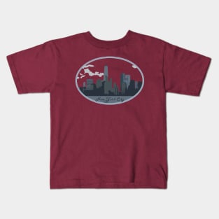 New York City Skyline Kids T-Shirt